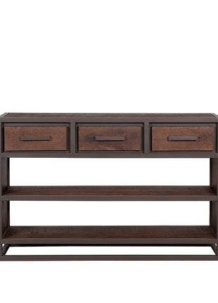 LABEL51 Sidetable Peru - Espresso - Mangohout - 115 cm
