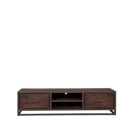 LABEL51 Tv-Meubels Peru - Espresso - Mangohout - 160 cm
