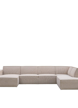 LABEL51 Bank Kay - Naturel - Boucle - Rechts Voorstaand