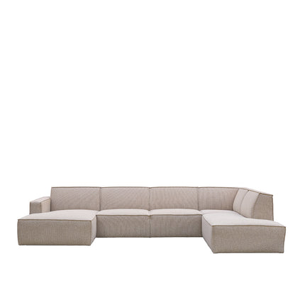 LABEL51 Bank Kay - Naturel - Boucle - Rechts Voorstaand