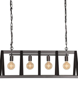 LABEL51 Hanglamp Roof - Zwart - Metaal - SALE