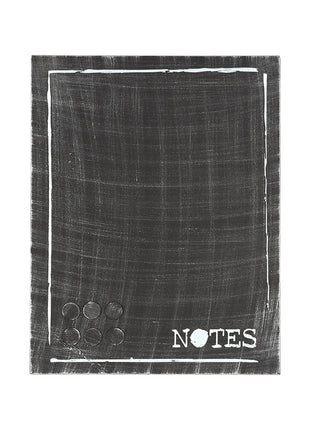 LABEL51 Wanddecoratie Memobord - Zwart - Metaal