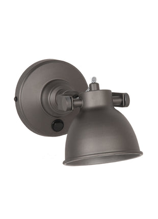 LABEL51 Wandlamp Bow - Grijs - Metaal - M