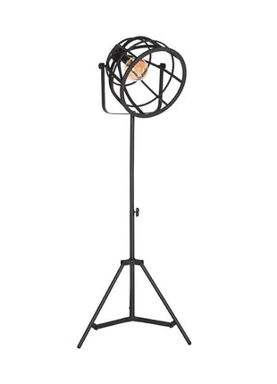 LABEL51 Vloerlamp Fuse - Zwart - Metaal - SALE