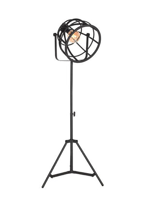 LABEL51 Vloerlamp Fuse - Zwart - Metaal - SALE
