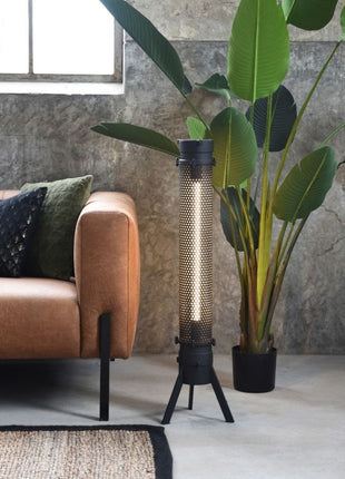 LABEL51 Tafellamp Tube - Zwart - Metaal - SALE