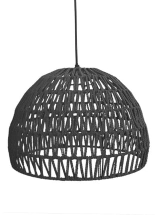 LABEL51 Hanglamp Rope - Zwart - Katoen - M