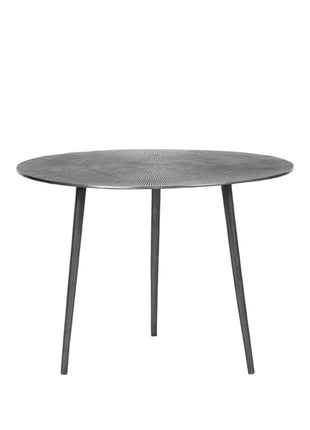 LABEL51 Salontafel Nobby - Grijs - Metaal - 60 cm - Rond