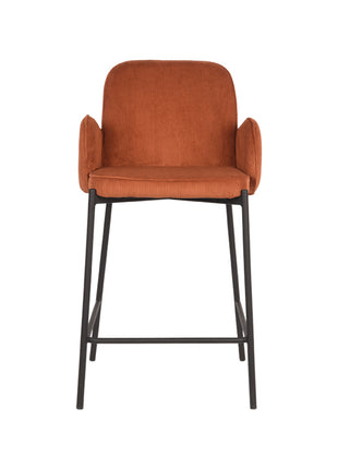 LABEL51 Barkruk Jari - Rust - Ribcord - Laag