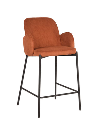 LABEL51 Barkruk Jari - Rust - Ribcord - Laag