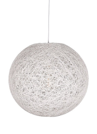 LABEL51 Hanglamp Twist - Wit - Vlas - L