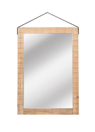 LABEL51 Spiegel - Naturel - Mangohout - 70x100 cm