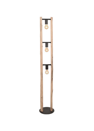 LABEL51 Vloerlamp Woody - Naturel - Hout