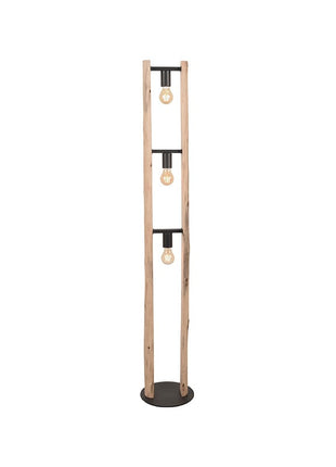 LABEL51 Vloerlamp Woody - Naturel - Hout
