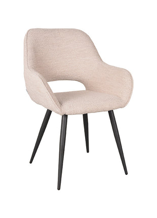 LABEL51 Eetkamerstoel Fer - Naturel - Boucle