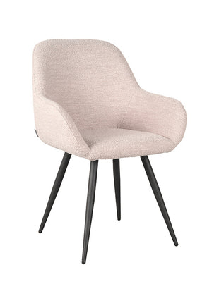 LABEL51 Eetkamerstoel Fender - Naturel - Boucle