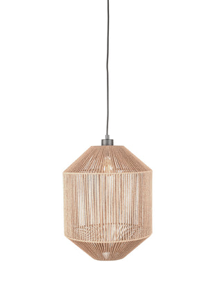 LABEL51 Hanglamp Ibiza - Naturel - Jute - 1-Lichts Cilinder