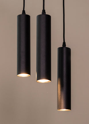 LABEL51 Hanglamp Ferroli - Zwart - Metaal - 3-lichts