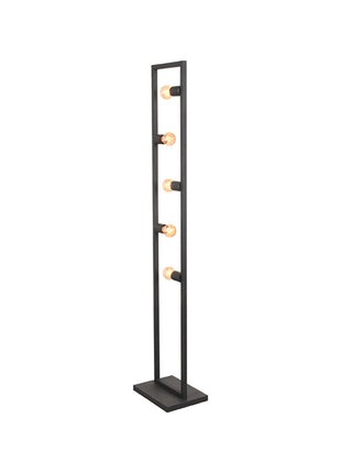 LABEL51 Vloerlamp Quadrato - Zwart - Metaal