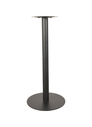 LABEL51 Eetkamertafel Tafelpoot Enkel - Zwart - Metaal - Rond - 108 cm