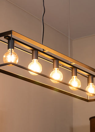 LABEL51 Hanglamp Tetto - Zwart - Metaal
