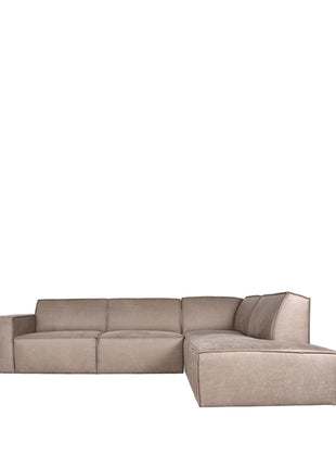 LABEL51 Bank Kay - Taupe - Microfiber - Rechts
