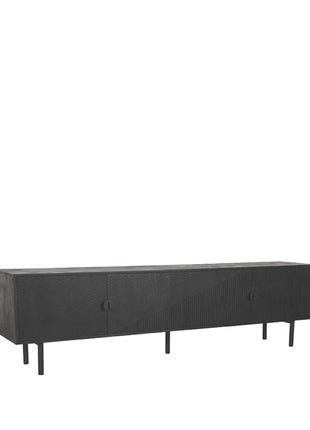 LABEL51 Tv-meubel Cotia - Zwart - Mangohout