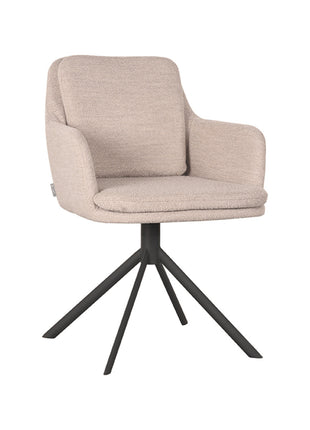LABEL51 Eetkamerstoel Joy - Naturel - Boucle