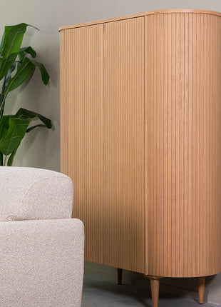 LABEL51 Bergkast Oliva - Naturel - Eiken - 125 cm