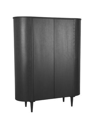 LABEL51 Bergkasten Oliva - Zwart - Eiken - 125 cm