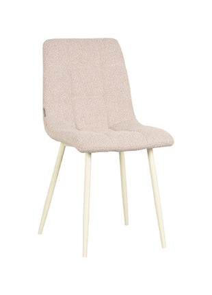 LABEL51 Eetkamerstoel Nino - Naturel - Boucle
