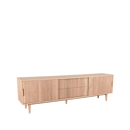 LABEL51 Tv-meubel Jule - Naturel - Eiken - 200 cm