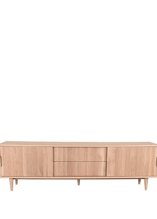 LABEL51 Tv-meubel Jule - Naturel - Eiken - 200 cm