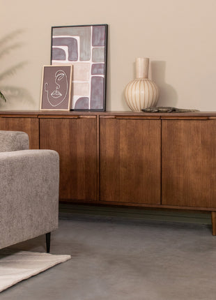 LABEL51 Dressoir Jule - Walnoot - Eiken - 200 cm