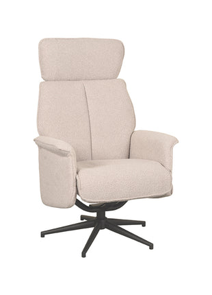 LABEL51 Fauteuil Verdal - Naturel - Boucle