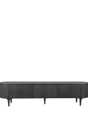 LABEL51 Tv-meubel Oliva - Zwart - Eiken - 220 cm