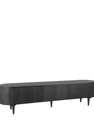 LABEL51 Tv-meubel Oliva - Zwart - Eiken - 220 cm