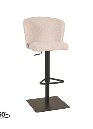 LABEL51 Barkruk Wave - Naturel - Boucle