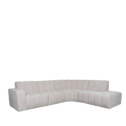 LABEL51 Hoekbank Vitoro - Naturel - Chenille - Hoekbank Rechts