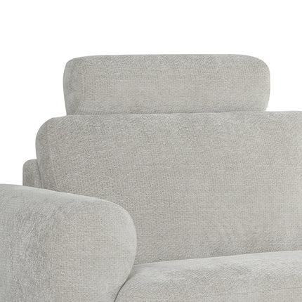 LABEL51 Sierkussen Milano - Naturel - Chenille - Hoofdsteun
