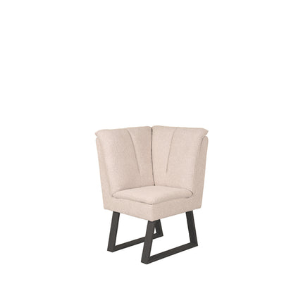 LABEL51 Eetkamerbanken Modula - Naturel - Boucle - Hoek