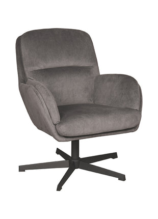LABEL51 Fauteuil Moss - Antraciet - Cosmo