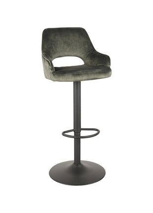 LABEL51 Barkruk Fer - Hunter - Velours