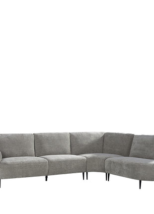 LABEL51 Hoekbank Milano - Stone - Stof - Rechts