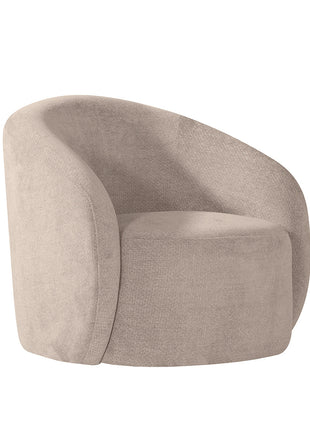 LABEL51 Fauteuil Alby - Clay - Chenille - 1-Zits