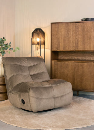LABEL51 Fauteuil Take It Easy - Taupe - Cosmo - One Size