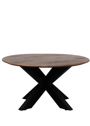 LABEL51 Salontafel Otis - Nature Smooth - Mangohout - 80 cm - Rond