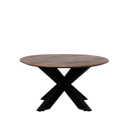 LABEL51 Salontafel Otis - Nature Smooth - Mangohout - 80 cm - Rond