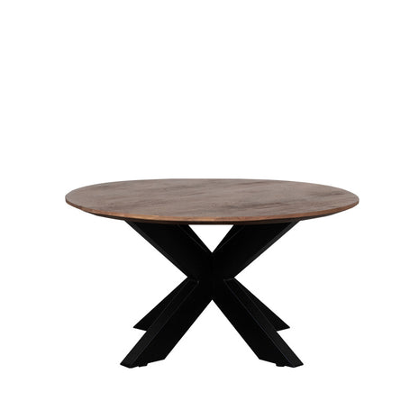 LABEL51 Salontafel Otis - Nature Smooth - Mangohout - 80 cm - Rond