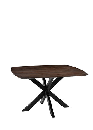 LABEL51 Eetkamertafel Blake - Espresso - Mangohout - 140x140 cm